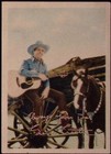 1940s Republic Studio Gene Autrey Fan Photo Card Cowboy Horse Guitar