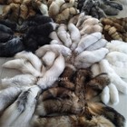 Wholesale 2 5 10pcs-15 5  Real Fox Fur Tail Bag Charm Pendant Cosplay Toys