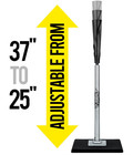 Portable Baseball softball Batting Tee  25   37  Adjustable Height heavy-duty Base