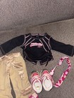 American Girl Sparkly Sport Outfit For 18 Inch Doll  Complete Set  2004 Retired