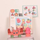 Soft Rubber Building Blocks Set For Toddlers Baby Stacking Sensory Toys Gift
