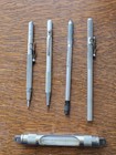  5  Vintage Pocket Tools-  2  Scribers  Magnetic   Screw Tool  Stanley Level Usa