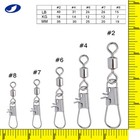 Ocean Cat American Swivel With B Safety Snaps  Inter Hooked Saltwater Fishing