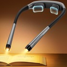 Neck Reading Light With Timer - 100 Hours Led Book Light For Bedtime Use