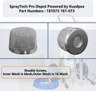 181073 1 2  Npt Thread Pump Inlet Strainer Filter compatible Stainless Steel 