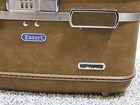 Vintage American Tourister Escort Train Case Luggage Make Up Brown 1950s