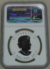 2014 Canada Maple Leaf  5 Silver Horse Reverse Proof Ngc Pf 69 Early Release