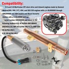8m0125852 Fuel Pump Cooler Kit For Mercury Mercruiser 861156a03 Marine V6 V8