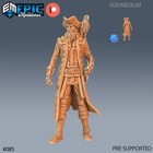 Pirate Crew Dungeons And Dragons Miniature D d  Fantasy Evil Creatures 28mm