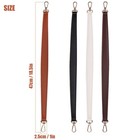 Wide Leather Handle Strap For Shoulder Bag Replacement Accessory 18 5in Long