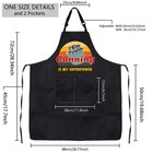 Funny Canning Superpower Apron Pockets Kitchen Chef Gift Lover Season Clothing