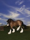 Ooak Breyer Cm Custom Stablemate Horse  mini Othello To A Irish Cob  beautiful  