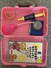 Fisher Price Medical Nurse Doctor Kit Set W  Pink Case And Tools 2000