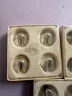 Set Of 12 Lenox Silver Plated Fortune Cookie Place Card Holders Table Decor R20