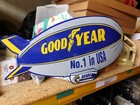 Goodyear Vintage Style Porcelain Enamel Tire Dealer Plaque Wall Sign     33 X 16 