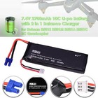 2pcs 7 4v 2700mah 10c Drone Li-po Battery For Hubsan H501s-14 H501c H501s H501s