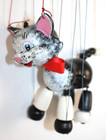 Vintage Pelham Marionette Cat Puppet W  Box   Marlborough Wilts England
