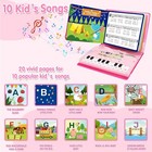 Toys For 3 Year Old Girl Gifts  Piano Book For Toddlers Kids Ages 3-5 3-4 4-5 3-