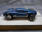 1 32 Scale Vintage Original 1965 Monogram Lola Gt Blue Slotcar Project  1