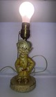 Vintage 1938 Walt Disney Enterprises Snow White Dopey Lamp Antique Works Rare