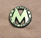 Vintage Montana Big Sky Country Plastic Travel Souvenir Lapel Pin