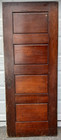 Antique Salvage Interior Four Panel Door 31-3 4  W X 79-1 2  L