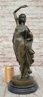 French Canova s Seductive Muse  Large Bronze Sculpture Statue Handmade Decor