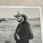 Hank Williams Jr original  Publicity Promo Photo 8x10  Elektra Records