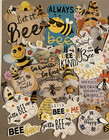 Set Of 30  Inspirational Bee Paper And Magazine Cutouts For Crafts - Diy