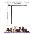 2-in-1 Adjustable Dog Safety Belt Pet s Safety Pet Collar Stretched Collar