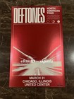 Deftones Poster Framed 11x17 Chicago      Official Merch Foil 053 300 Stored Flat