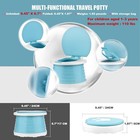 Portable Foldable Kids Potty Seat Training Toilet For Toddler Babys Boys Girls