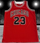 Michael Jordan Signed Autographed Custom Red Bulls Jersey  Nice  Authenticated