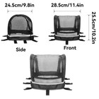 Bike Dog Basket Pet Bicycle Handlebar Carrier With Window Reinforced Pet