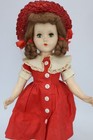 Vintage 1950s Hard Plastic Doll 17  Arranbee Nancy Lee Marked R b