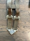 Vintage 1950s   60s Us Military Aircraft Lap Belt   Harness Strap Set - Marines