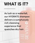 Seven Hair Care Gazar Hydrate Shampoo For Women   Men  Sulfate   Paraben Free  C