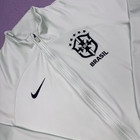 Brazil National Team Jacket Mens Xl Mint Green Soccer Cbf Dri-fit Full Zip Nike