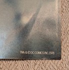 Vintage 1978 Movie Promo Superman Poster Dc Comics