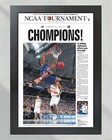 2017 Florida Gators Cws Baseball  chompions  Framed Commemorative Newspaper