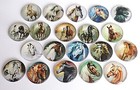 5x Glass Dome Flat Back Cabochon Brooch Jewelry Pendant Fantasy Art Foal Horse