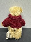Hand Made Linda Schaff Miniature Teddy Bear 4  Jointed Arms   Legs Vintage