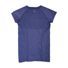 Ivivva By Lululemon Girls Swiftly Tech Short Sleeve Shirt Blue Heathered Size 10