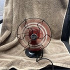 Vintage Westinghouse Whirlwind Desk Fan 9   antique 420550 Works 
