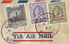Jordan Palestine 1949 Single Circle Nablus Dated 4 Sp 49 Rare Early Jordan Cance
