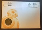 Great Britain 2017 Star Wars Bb-8 Fdc And Medal  Limited  838