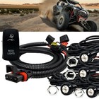 Green Led Rock Light Kit Power Busbar Harness For Polaris Rzr Pro Ranger Crew Xp