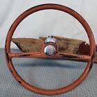 1950 s Vintage Attwood Boat Steering Wheel Gear Box Complete Dash Mount Classic