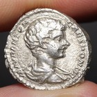 God Of War Denarius 196ad Ancient Roman Empire Silver Coin Caracalla Rome Caesar