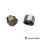 O2 Oxygen Sensor Weld On   Weld In Bung Plug   Nut Cap Kit M18 X 1 5 Us